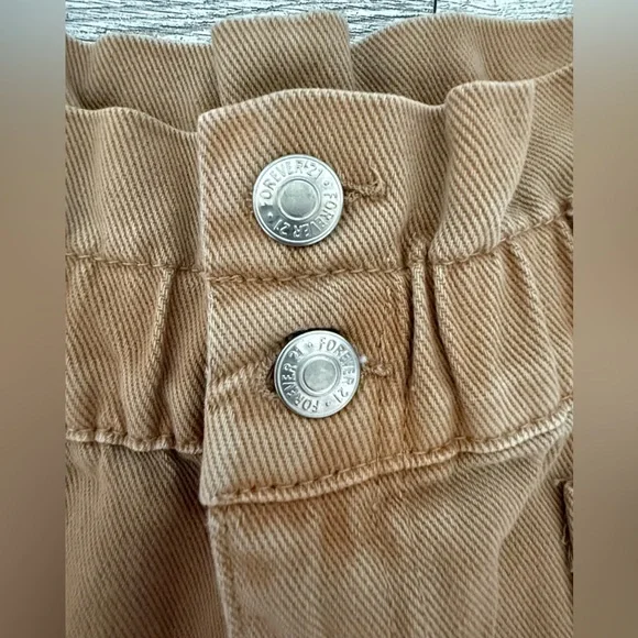 Forever 21 High wasted Tan shorts - Picture 3 of 5